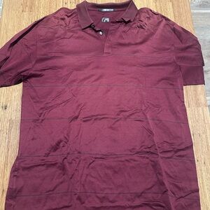 Nike Men's Maroon Polo Shirt